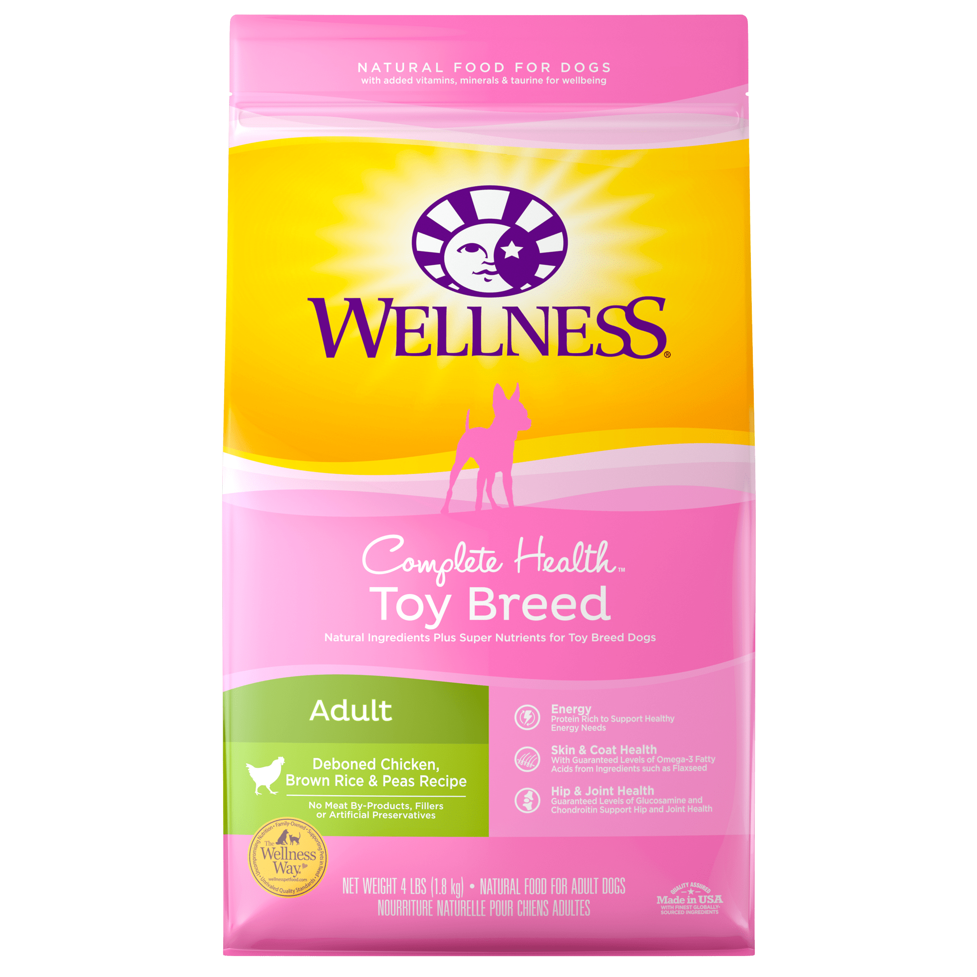 Natural dry pet food